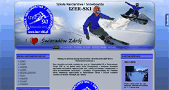 Desktop Screenshot of izer-ski.pl
